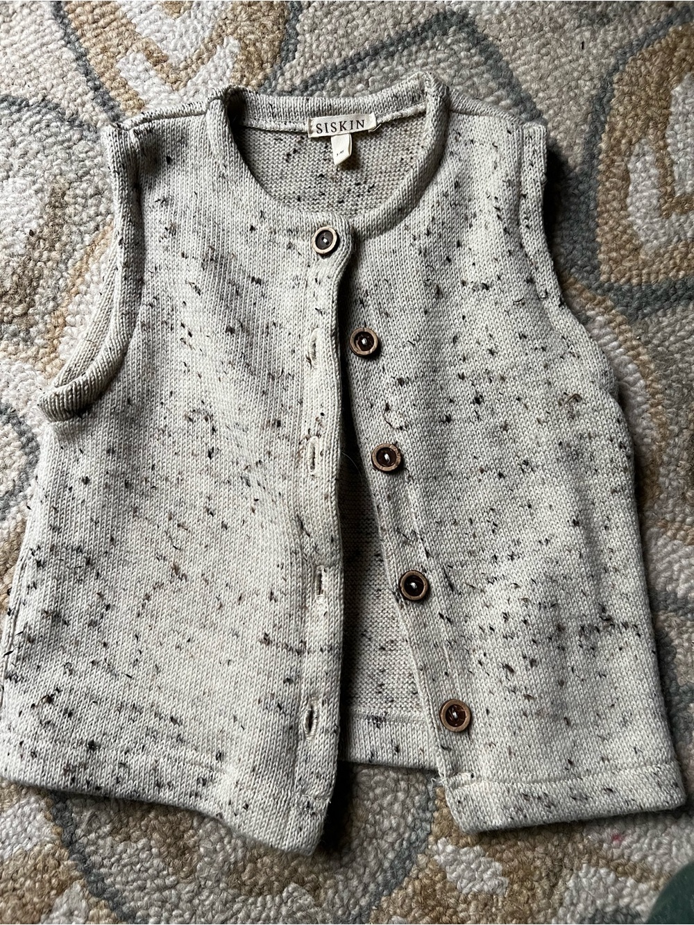 Siskin wool vest toddler